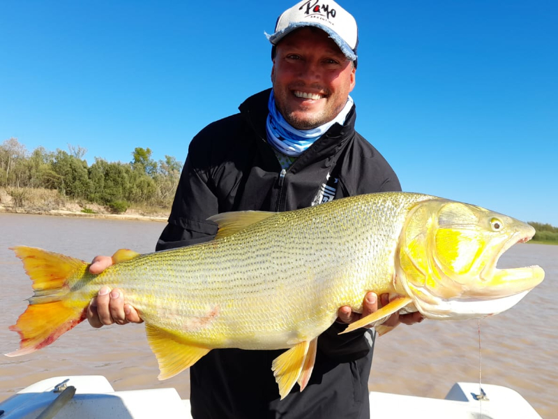 Argentina, Pesca, Pousada